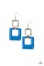 Load image into Gallery viewer, Twice As Nice Paparazzi  Blue Earrings