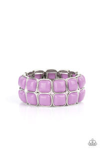 Double The DIVA-ttitude Paparazzi Purple Bracelet