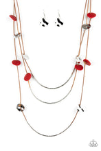 Load image into Gallery viewer, Alluring LuxePaparazzi Red Necklace
