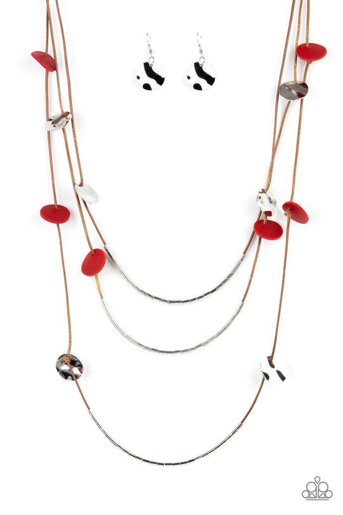 Alluring LuxePaparazzi Red Necklace