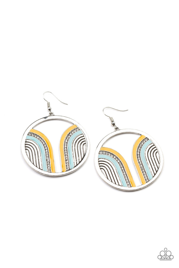 Delightfully Deco Paparazzi Multi Earrings