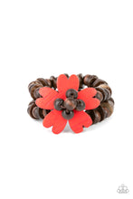 Load image into Gallery viewer, Tropical Flavor Paparazzi Red Wood Bracelet