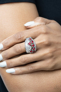 Imperial Incandescence Paparazzi Red Bling Ring