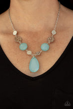 Load image into Gallery viewer, DEW What You Wanna DEW Paparazzi Blue Necklace
