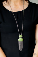 Load image into Gallery viewer, Meet Me At Sunset Paparazzi Green Necklace