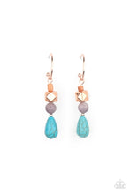 Load image into Gallery viewer, Boulevard Stroll Paparazzi Copper and Gold Earrings