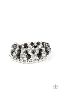 Gimme Gimme Paparazzi Black Wrap Bracelet