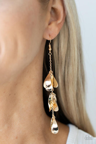 Arrival CHIME Paparazzi Gold Earrings