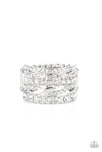 Load image into Gallery viewer, Exclusive Elegance Paparazzi White Bling Ring