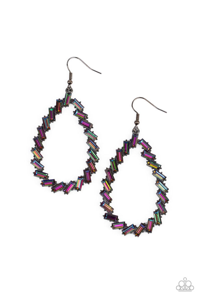 Striking RESPLENDENCE Paparazzi Multi Colored Earrings
