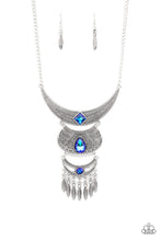 Load image into Gallery viewer, Lunar Enchantment Paparazzi Blue Necklace