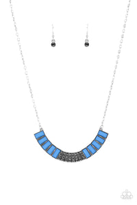 Coup de MANE Paparazzi Blue Necklace