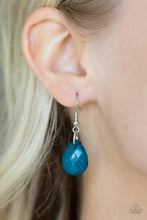 Load image into Gallery viewer, Front Row Flamboyance Paparazzi Blue Necklace