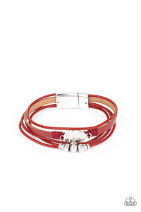 Tahoe Tourist Paparazzi Red Bracelet
