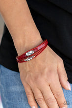 Load image into Gallery viewer, Tahoe Tourist Paparazzi Red Bracelet
