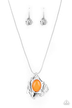 Load image into Gallery viewer, Amazon Amulet Paparazzi Orange Necklace