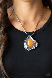 Amazon Amulet Paparazzi Orange Necklace