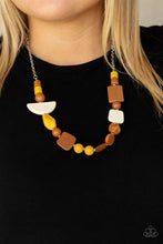 Load image into Gallery viewer, Tranquil Trendsetter Paparazzi Yellow BeadsNecklace