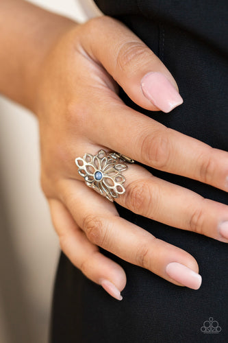 Perennial Daydream Paparazzi Blue Ring