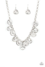 Load image into Gallery viewer, Spot On Sparkle Paparazzi White Bling Necklace