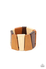Load image into Gallery viewer, Barbados Backdrop Paparazzi Multi Wood Bracelet