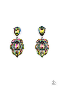 Galactic Go-Getter Paparazzi Oil Spill Multi Earrings