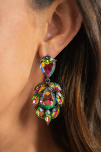 Galactic Go-Getter Paparazzi Oil Spill Multi Earrings