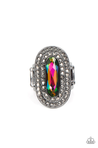 Fueled by Fashion Paparazzi Multi Oil Spill Ring