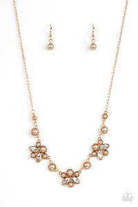 Royally Ever After Paparazzi Brown Necklace with Pearls