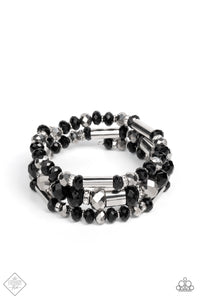 Dynamic Dazzle Paparazzi Black Bracelet
