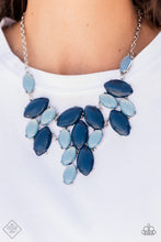 Load image into Gallery viewer, Date Night Nouveau Paparazzi Blue Necklace