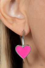 Load image into Gallery viewer, Kiss Up Paparazzi Pink Earrings