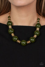 Load image into Gallery viewer, Race to the POP Paparazzi Green Necklace