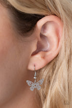 Load image into Gallery viewer, Flutter Love Paparazzi Pink Iridescent Necklace