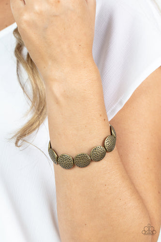 Ancient Animal Paparazzi Brass Bracelet