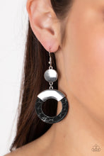 Load image into Gallery viewer, ENTRADA at Your Own Risk - Black Stone Earrings