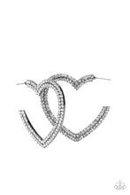Load image into Gallery viewer, AMORE to Love Paparazzi Black Bling Earrings