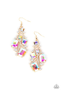 Interstellar Illumination Paparazzi Multi Color Bling Earrings