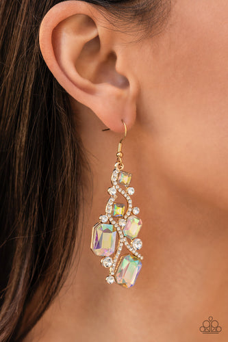 Interstellar Illumination Paparazzi Multi Color Bling Earrings