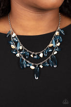 Load image into Gallery viewer, Candlelit Cabana Paparazzi Blue Necklace