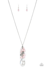 Load image into Gallery viewer, Drip Drop Dazzle - Pink Pearl Necklace