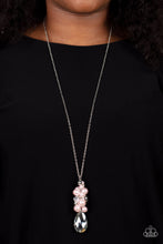 Load image into Gallery viewer, Drip Drop Dazzle - Pink Pearl Necklace