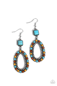 Napa Valley Luxe Papazzai Multi Stone Earrings