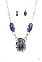 Load image into Gallery viewer, Count to TENACIOUS Paparazzi Blue Necklace