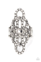 Load image into Gallery viewer, Futuristic Free Spirit Paparazzi Silver Bling Ring