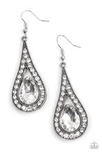 Load image into Gallery viewer, A-Lister Attitude Paparazzi White Bling Earrings