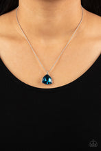 Load image into Gallery viewer, Galactic Duchess Paparazzi Blue Necklace