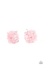 Load image into Gallery viewer, Bunches of Bubbly Paparazzi Pink Post Pearl Earrings