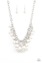 Load image into Gallery viewer, Powerhouse Pose Paparazzi White Pearl Necklace