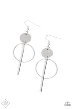 Load image into Gallery viewer, Harmoniously Balanced Paparazzi Silver Earrings